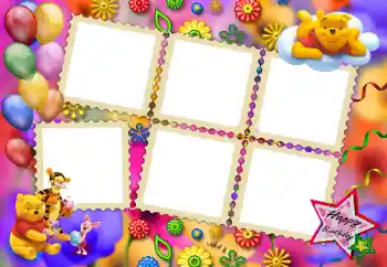 Η επιγραφή στην κορνίζα: Happy Birthday