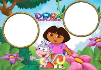 Η επιγραφή στην κορνίζα: Dora