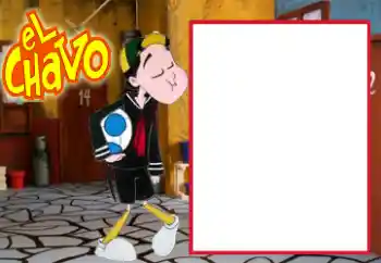 Η επιγραφή στην κορνίζα: El Chavo