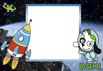 Η επιγραφή στην κορνίζα: Doki