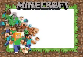 Η επιγραφή στην κορνίζα: Minecraft Η επιγραφή στην κορνίζα: Minecraft
