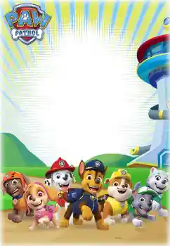 Η επιγραφή στην κορνίζα: PAW Patrol