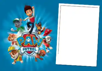 Η επιγραφή στην κορνίζα: PAW Patrol