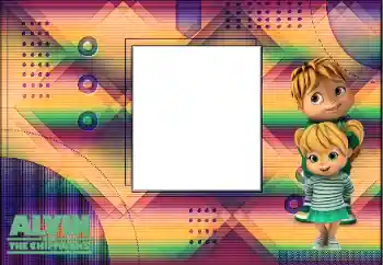 Η επιγραφή στην κορνίζα: Alvin and the Chipmunks