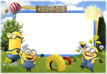 Η επιγραφή στην κορνίζα: Play Day