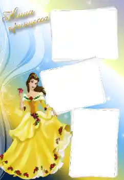 Η επιγραφή στην κορνίζα: Princess