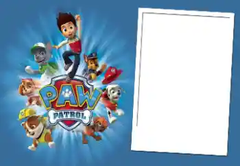 Η επιγραφή στην κορνίζα: PAW Patrol