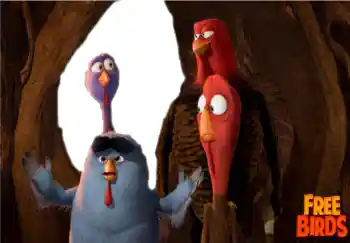 Η επιγραφή στην κορνίζα: Free Birds