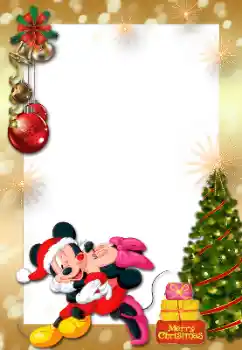 Η επιγραφή στην κορνίζα: Καλά Χριστούγεννα