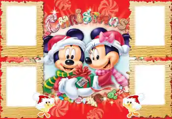 Η επιγραφή στην κορνίζα: Καλά Χριστούγεννα