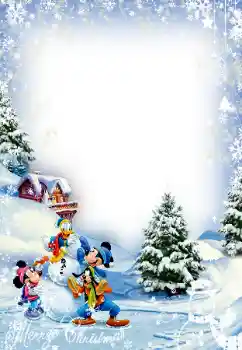 Η επιγραφή στην κορνίζα: Καλά Χριστούγεννα