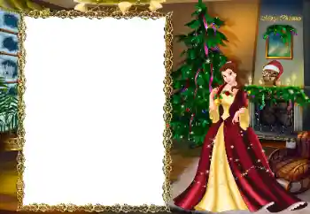 Η επιγραφή στην κορνίζα: Καλά Χριστούγεννα