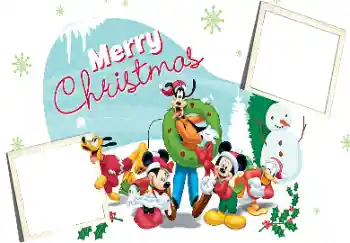 Η επιγραφή στην κορνίζα: Merry Christmas