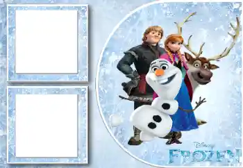 Η επιγραφή στην κορνίζα: Frozen Η επιγραφή στην κορνίζα: Frozen