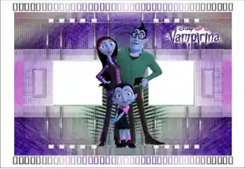 Η επιγραφή στην κορνίζα: Vampirina