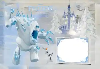 Η επιγραφή στην κορνίζα: Frozen Η επιγραφή στην κορνίζα: Frozen