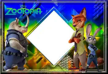 Η επιγραφή στην κορνίζα: Zootopia