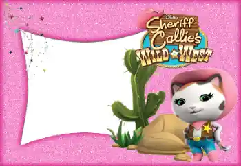 Η επιγραφή στην κορνίζα: Sheriff Callies