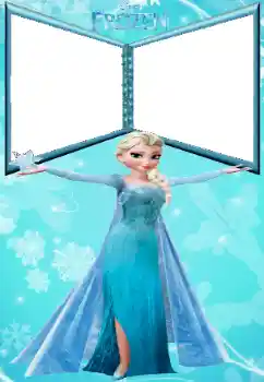 Η επιγραφή στην κορνίζα: Frozen