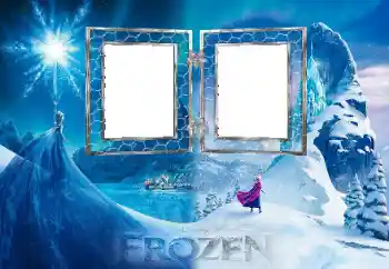 Η επιγραφή στην κορνίζα: Frozen