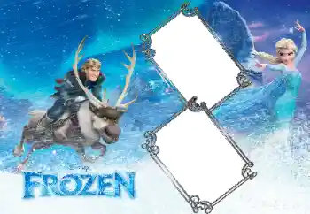 Η επιγραφή στην κορνίζα: Frozen