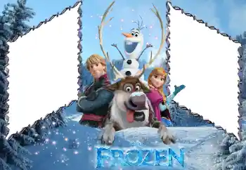 Η επιγραφή στην κορνίζα: Frozen