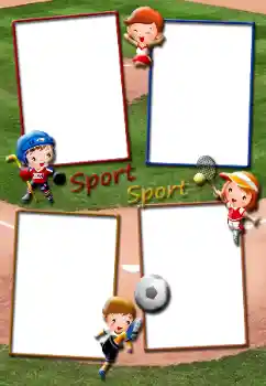 Η επιγραφή στην κορνίζα: Sport