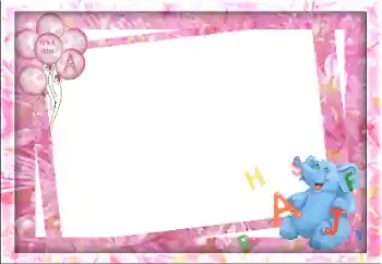 Η επιγραφή στην κορνίζα: It's a girl