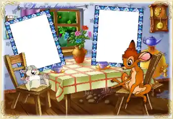 Η επιγραφή στην κορνίζα: Τρώω Η επιγραφή στην κορνίζα: Τρώω