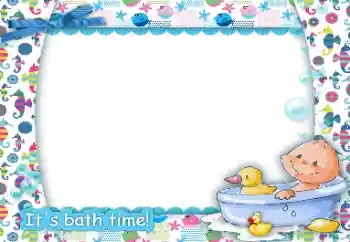 Η επιγραφή στην κορνίζα: Μπάνιο