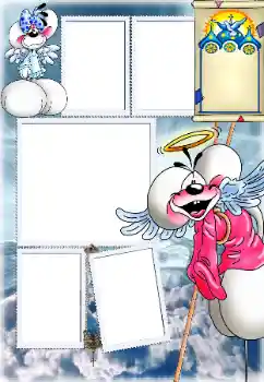 Εφέ φωτογραφιών στην κατηγορία Το πρώτο έτος № 191800. Η επιγραφή στην κορνίζα: Βάπτισμα