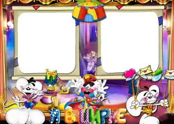 Η επιγραφή στην κορνίζα: Τσίρκο