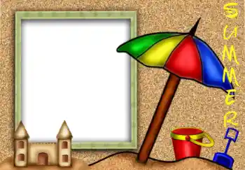 Η επιγραφή στην κορνίζα: Το καλοκαίρι