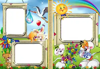 Η επιγραφή στην κορνίζα: Το μωρό μας