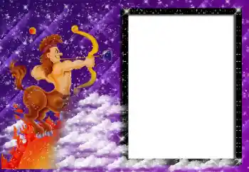 Εφέ φωτογραφιών στην κατηγορία Ζώδια № 162134. Η επιγραφή στην κορνίζα: Τοξότης