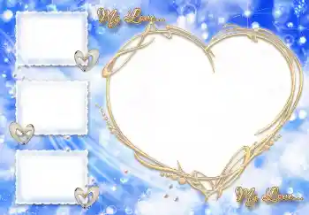 Η επιγραφή στην κορνίζα: My Love... Η επιγραφή στην κορνίζα: My Love...