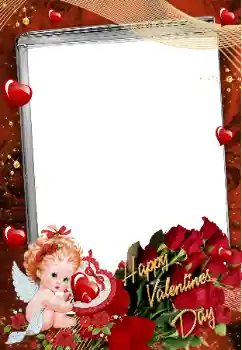 Η επιγραφή στην κορνίζα: Συγχαρητήρια για την ημέρα του Αγ. Βαλεντίνου Η επιγραφή στην κορνίζα: Συγχαρητήρια για την ημέρα του Αγ. Βαλεντίνου