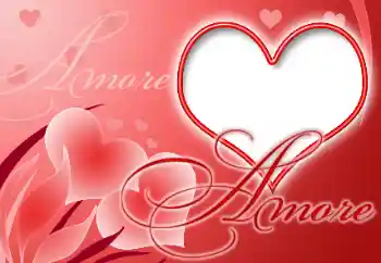 Η επιγραφή στην κορνίζα: Amore Η επιγραφή στην κορνίζα: Amore