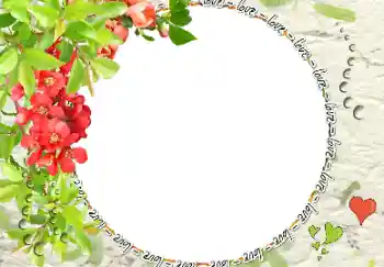 Η επιγραφή στην κορνίζα: love Η επιγραφή στην κορνίζα: love