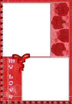 Η επιγραφή στην κορνίζα: My Love