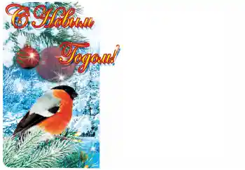 Η επιγραφή στην κορνίζα: Καλή Χρονιά!