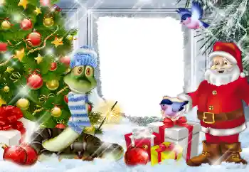 Εφέ φωτογραφιών στην κατηγορία Πρωτοχρονιάτικες κάρτες № 45658