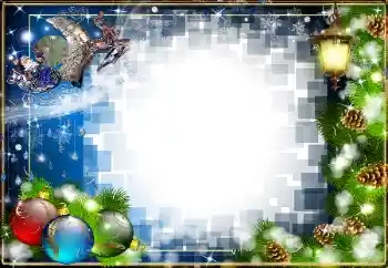 Εφέ φωτογραφιών στην κατηγορία Πρωτοχρονιάτικες κάρτες № 64413