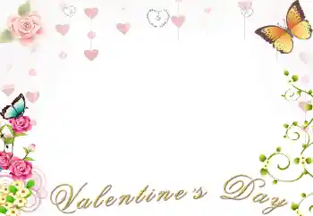 Η επιγραφή στην κορνίζα: Valentine's Day